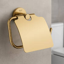 Тримач для туалетного паперу  Grohe Essentials 40367GL1 золото