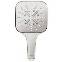 Ручной душ Grohe Rainshower SmartActive Cube 26582DC0 3 режима струи, суперсталь, фото №2