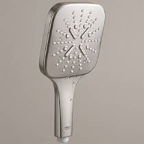 Ручний душ Grohe  Rainshower SmartActive Cube 26582DC0 3 режими струменю, суперсталь, фото №1