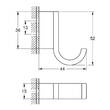 Гачок Grohe Selection 41216KF0 одинарний чорний матовий, фото 2