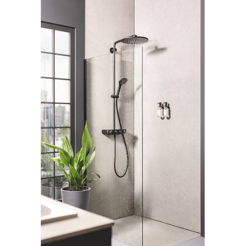 Душевая система с термостатом, черная 22120KF0 Euphoria SmartCtrl 310 Grohe, фото 6