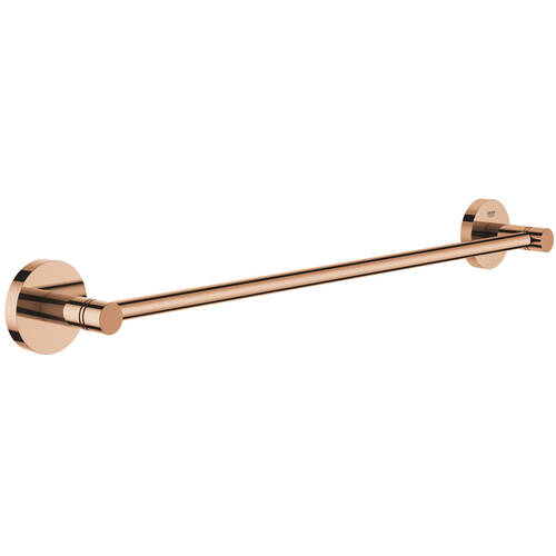 Тримач для рушників Grohe Essentials 40688DA1 теплий захід сонця (рожеве золото), фото 1