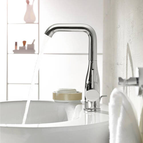 Змішувач для раковини Grohe Essence 24173001 M-розмір, хром, фото 5