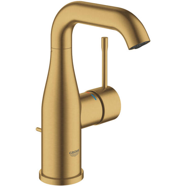 Змішувач для раковини Grohe Essence 24173GN1 M-розмір, брашоване золото, фото 1