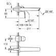 Змішувач прихованого монтажу для раковини Grohe Eurosmart 29338003 M-розмір, хром, фото 4