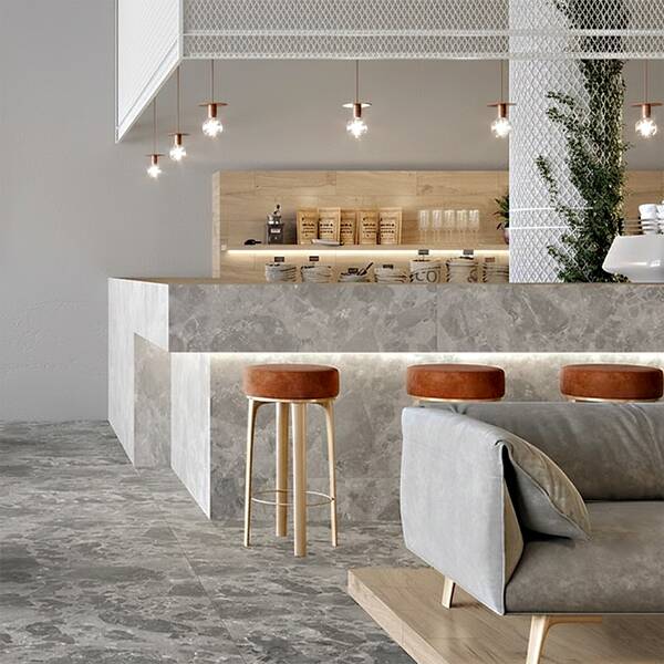 Керамогранит Cersanit Landrock GPT1017 Grey Matt Rect 59,8x59,8 см