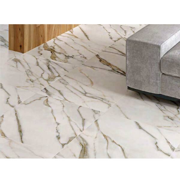 Керамограніт Cersanit Borgini Gold Satin 59,8x59,8 см, фото 2