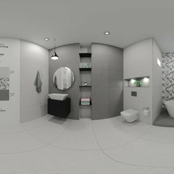 Керамограніт Almera Ceramica-2 Prozzo CRV 3123  Dark 60x120 см, фото 3