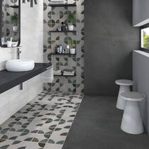 Керамогранит Arcana Cliff-R Dark 80x80 cм, фото №1