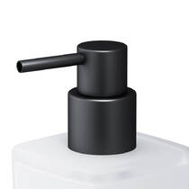 Дозатор для жидкого мыла AM.PM Gem A9036922 с настенным держателем, черный матовый, фото №5