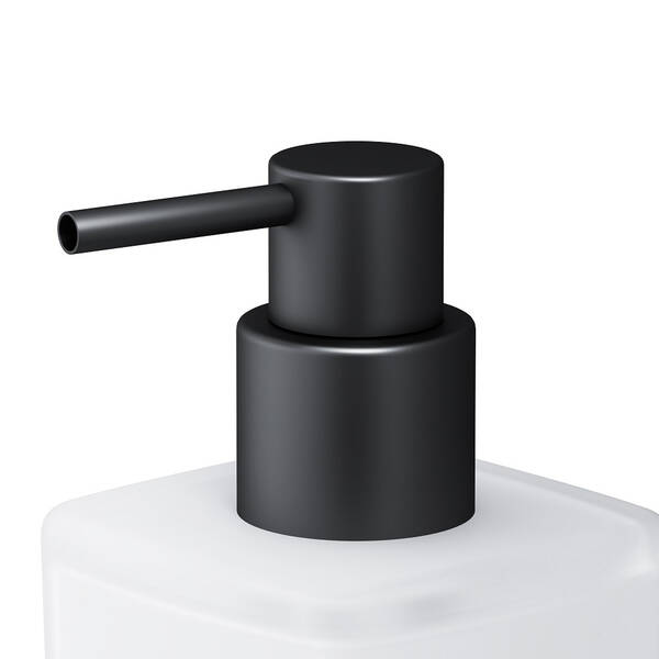 Дозатор для жидкого мыла AM.PM Gem A9036922 с настенным держателем, черный матовый, фото 5