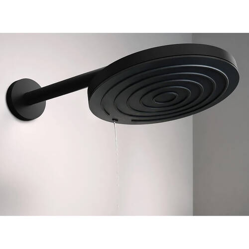 Тримач верхнього душу Hansgrohe 24357670 настінний, чорний матовий, фото 3