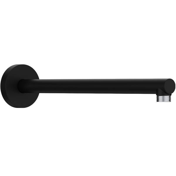 Тримач верхнього душу Hansgrohe 24357670 настінний, чорний матовий, фото 1