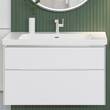 Тумба з раковиною Villeroy&Boch Subway 3.0 C57400VE + 4A708001, 80 см білий глянець, фото 5