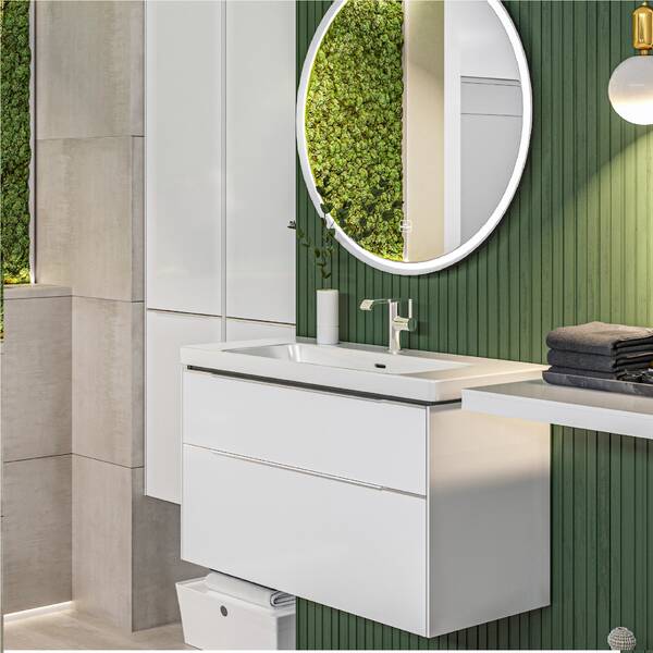 Тумба з раковиною Villeroy&Boch Subway 3.0, C57000VE  + 4A70A501, 100  см, білий глянець, фото 3
