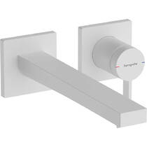 Змішувач прихованого монтажу для раковини Hansgrohe Tecturis E 73051700 білий матовий, фото №1