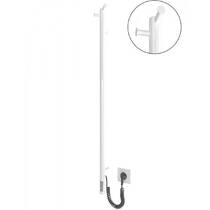 Рушникосушарка електрична Рей-I TR 1100x30/130 мм, білий мат, таймер з регулятором 2.21.1102.15.WM, фото №1