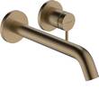 Смеситель скрытого монтажа для раковины Hansgrohe Tecturis S 73351140 brushed bronze 22,5 см (наружная часть), фото 1