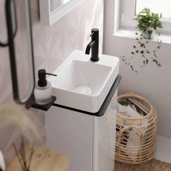Змішувач для раковини Hansgrohe Tecturis S CoolStart EcoSmart+ 73302670 чорний матовий, фото 3