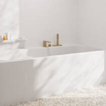 Смеситель для ванны Hansgrohe Tecturis E 73443140 бронза матовый, фото №3