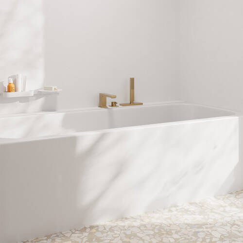 Змішувач для ванни Hansgrohe Tecturis E 73443140 бронза матовий, фото 3