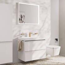 Смеситель для раковины Hansgrohe Tecturis E 73010140 бронза матовый, фото №3