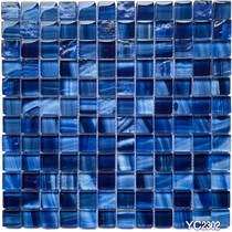 Мозаїка Mozaico De Lux R-Mos YC2302 Dark Blue 30х30 см, фото №1