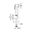 Гігієнічний душ Grohe Tempesta-F Trigger Spray 30 27513AL1 графіт, фото 2