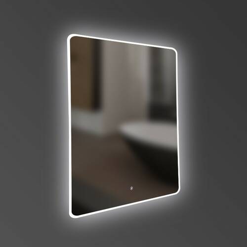 Дзеркало Devit Acqua 5257361, 600х700 мм, з тачсенсором та LED підсвідкою, фото 2