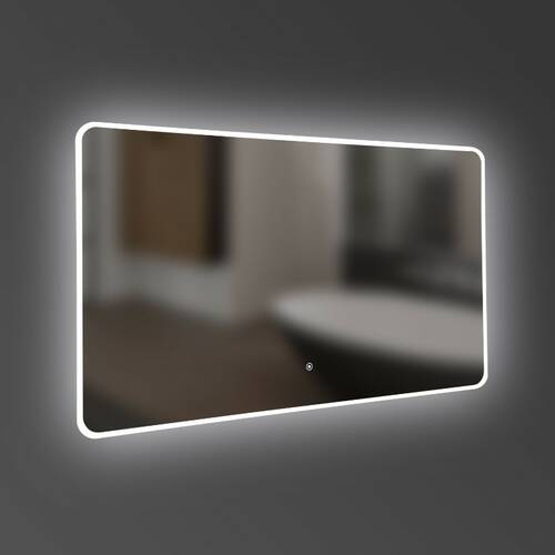 Дзеркало Devit Acqua 5257101, 1000х700 мм, з тачсенсором та LED підсвідкою, фото 2