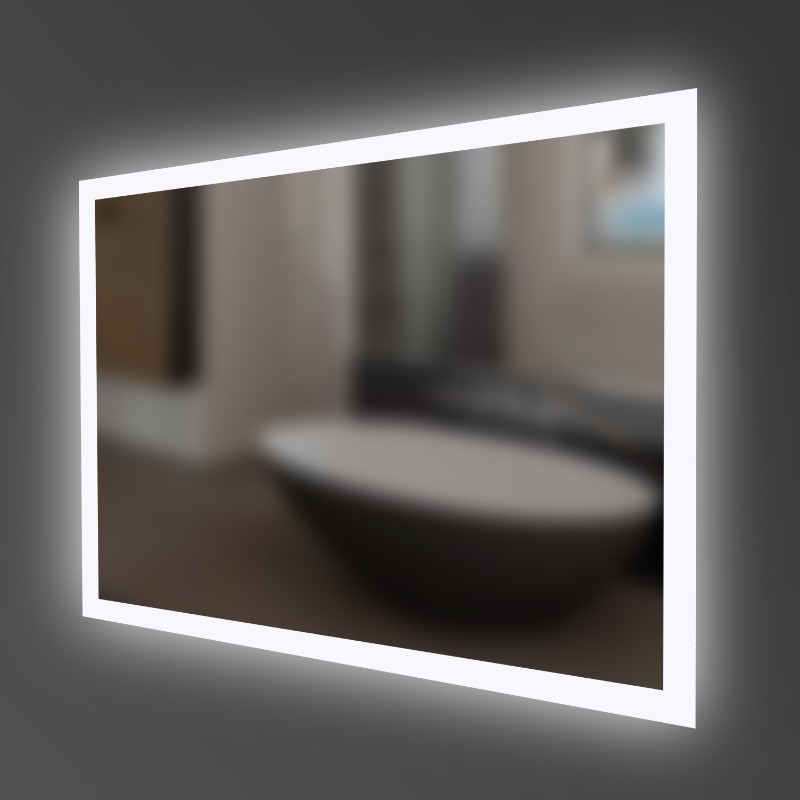 6032100 ART Дзеркало 1000x700 прямокутне, з тачсенсором та LED підсвідкою (1 сорт)