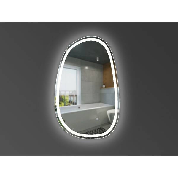 Зеркало Devit Style 5415100 асимметричное 1000х650, с тачсенсором и подсветкой LED, фото 1
