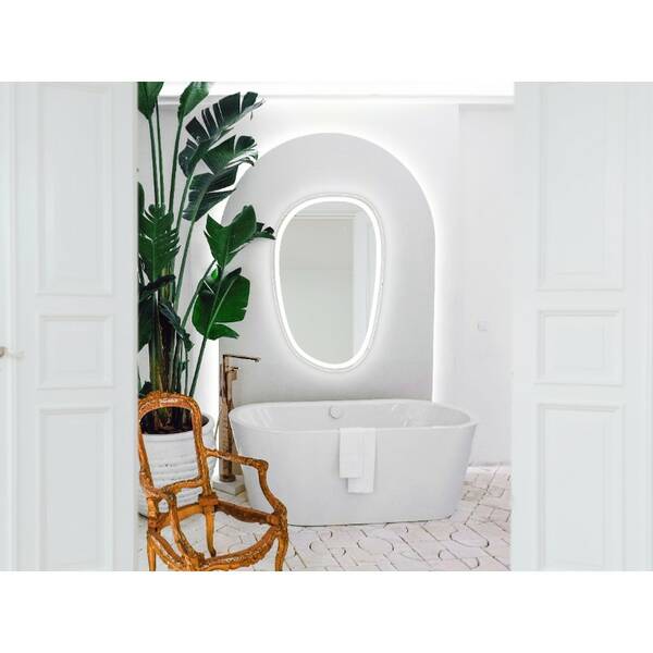 Зеркало Devit Style 5415100 асимметричное 1000х650, с тачсенсором и подсветкой LED, фото 4