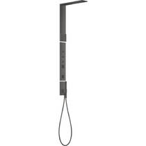 Душевая панель Axor ShowerComposition 12595340 с термостатом, хром черный матовый, фото №1