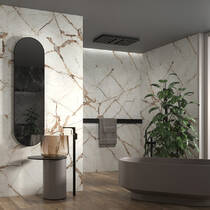 Керамограніт Cerrad Gres Ovation Beige Rect 59,7x119,7 см, фото №4