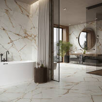 Керамограніт Cerrad Gres Ovation Beige Rect 59,7x119,7 см, фото №2