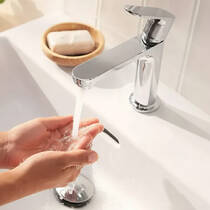 Смеситель для раковины Hansgrohe Rebris S CoolStart EcoSmart+ 72588000, фото №4
