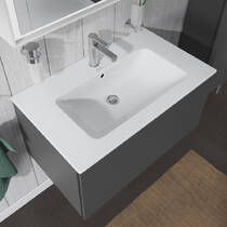 Раковина Duravit ME by Starck 23368300001 83 см білий глянець, фото №7