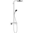 Душова система Hansgrohe Pulsify Showerpipe 260 1jet EcoSmart 24221000 з термостатом, фото 1