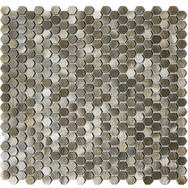 Мозаїка Mozaico De Lux Cl-Mos CCLAYRK23027 Gold Mini Metal 30,4х32,2 см, фото 2