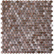 Мозаїка Mozaico De Lux Cl-Mos CCLAYRK23028 Brown Mini Metal 30,4х32,2 см, фото 2