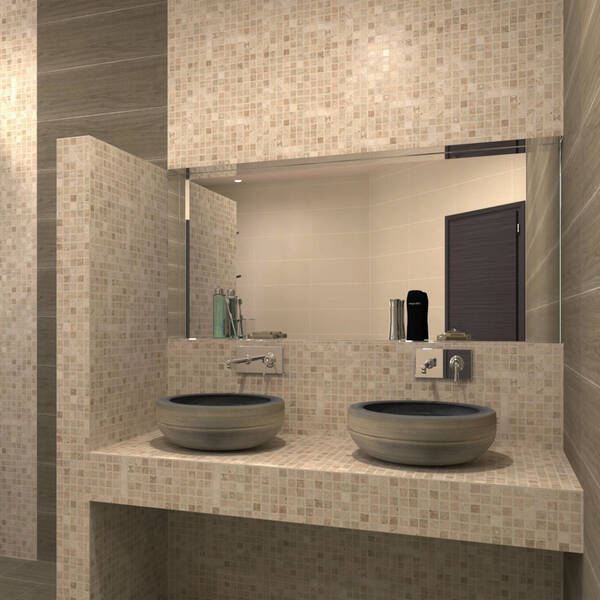 Мозаїка Mozaico De Lux Cl-Mos CCLAYRK23002 Stone Brown 30,5х30,5 см, фото 2