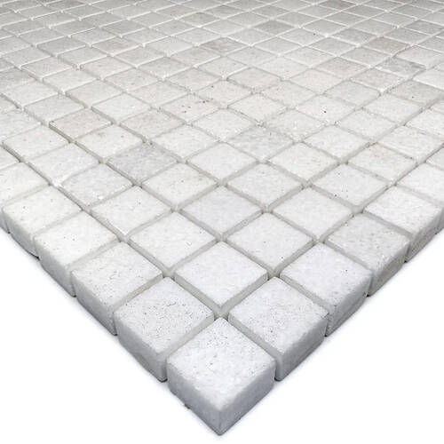 Мозаїка Mozaico De Lux Cl-Mos CCLAYRK23005 White Mini Mosaic 30,5х30,5 см, фото 2