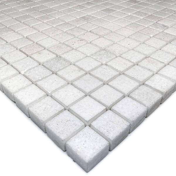 Мозаїка Mozaico De Lux Cl-Mos CCLAYRK23005 White Mini Mosaic 30,5х30,5 см, фото 2