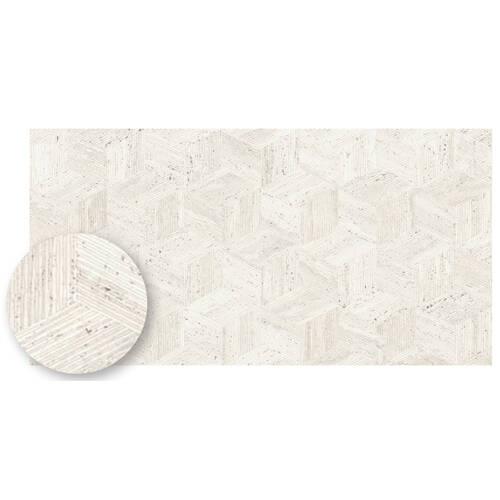 Керамограніт АВК Sns. Roma Cube White Na3 R 60x120 см, фото 2