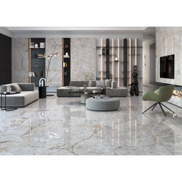 Керамограніт Almera Ceramica-2 Velour Grey 80х160 см, фото 3