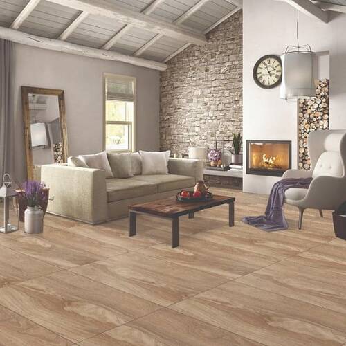 Керамограніт Almera Ceramica-2 Opel Brown 60х120 см, фото 2