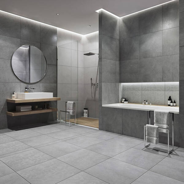 Керамограніт Ceramika Gres Gres Croft Antracytowy Rect 59,7х59,7 см, фото 2
