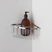 Полиця-кошик металева Decor Walther Basic DW 229 0705200 хром, фото №2