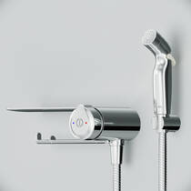 Гигиенический душ AM.PM X-Joy F0H85A800 со смесителем TouchReel и полкой, фото №2